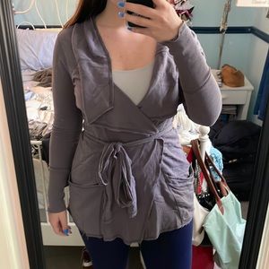 Pure + Good Open Tie Front Tunic